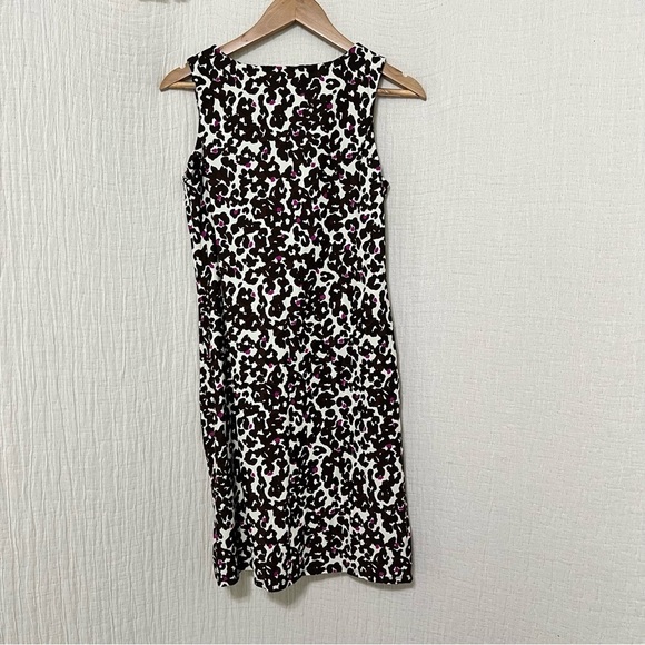 Jude Connally Beth Shift Dress Animal Print Sleeveless size S Small - Picture 2 of 5